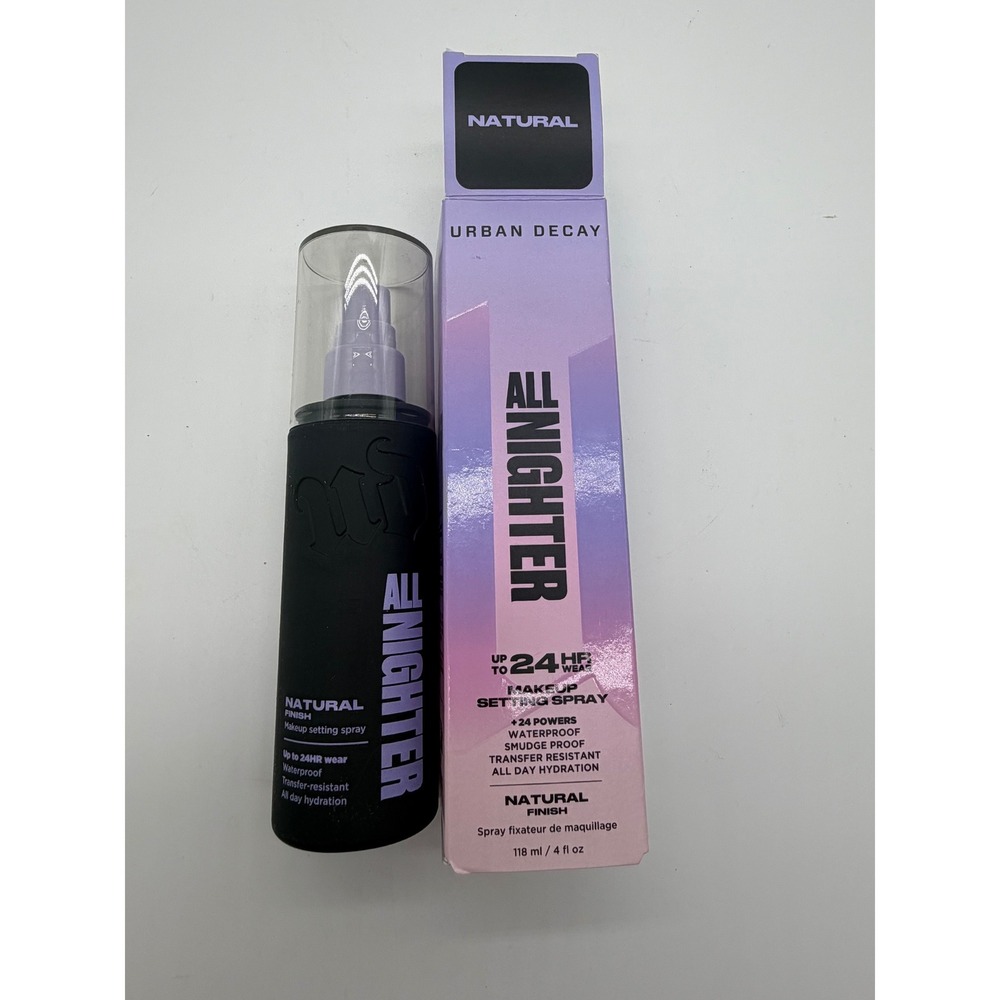 Urban Decay All Nighter Natural Finish Makeup Setting Spray 4oz 118ml NIB
